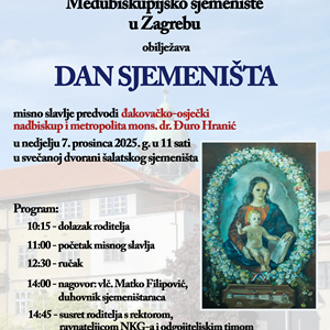 Proslava Dana sjemeništa na Šalati